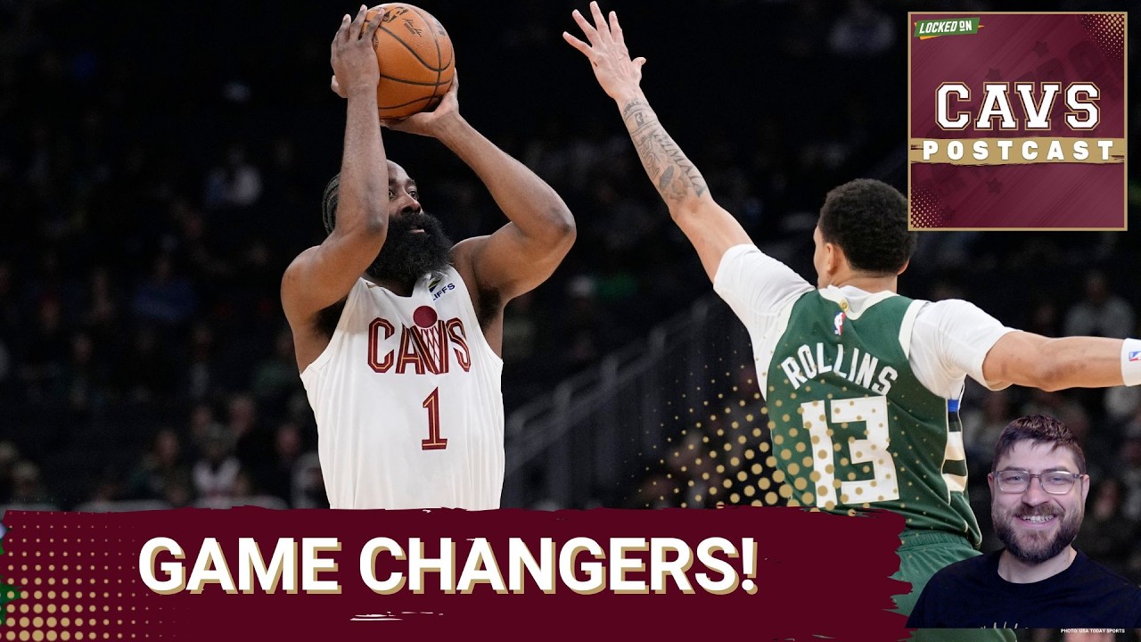 CAVS POSTCAST: James Harden & Evan Mobley DOMINATE for Cleveland Cavaliers over Milwaukee Bucks