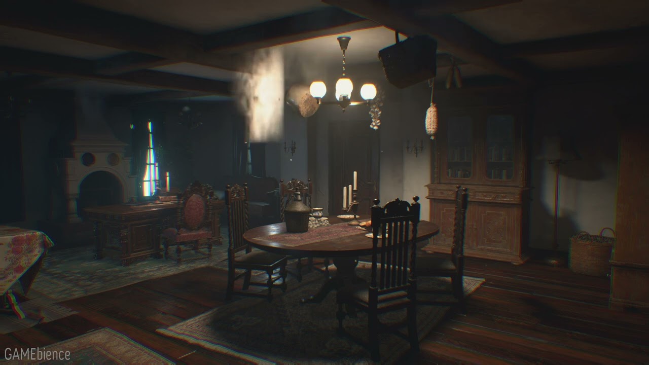 3 Hour - Resident Evil Village: Shadow of Rose - Beneviento House with Rumbling Ambience