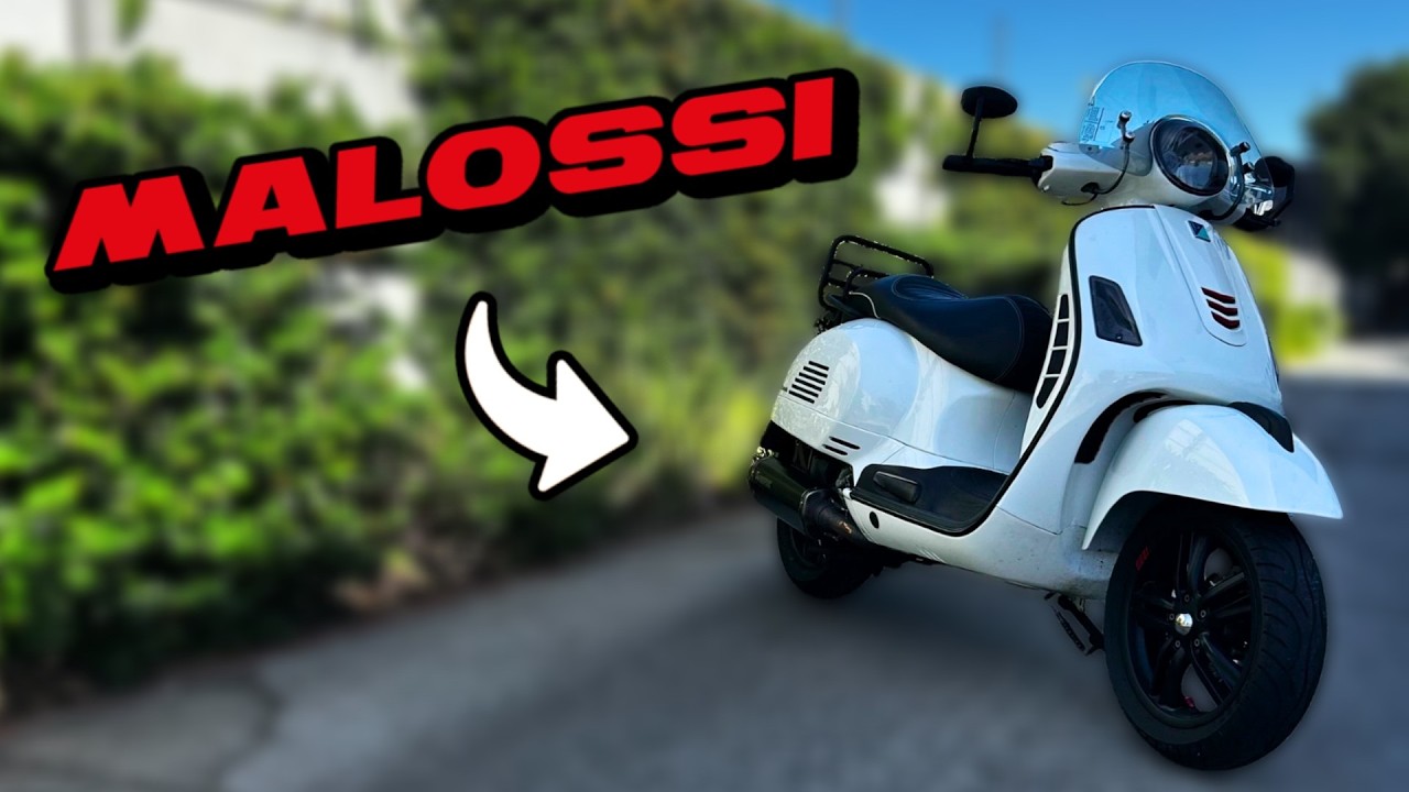 Vespa GTS 300 Brake Upgrade! Malossi Discs & Pads Install
