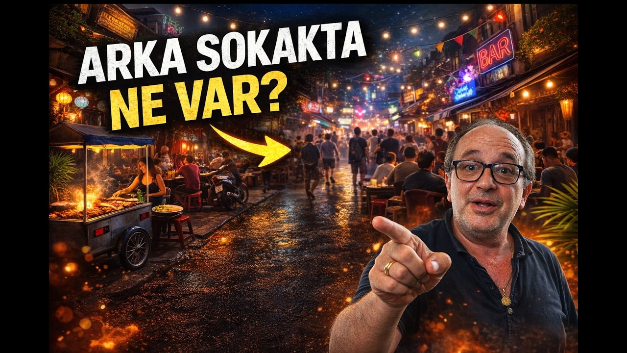 Siem Reap Barlar Sokağının Arka Caddesinde Tek Başına Yürüdüm! Karşıma Çıkanlara Bakın!