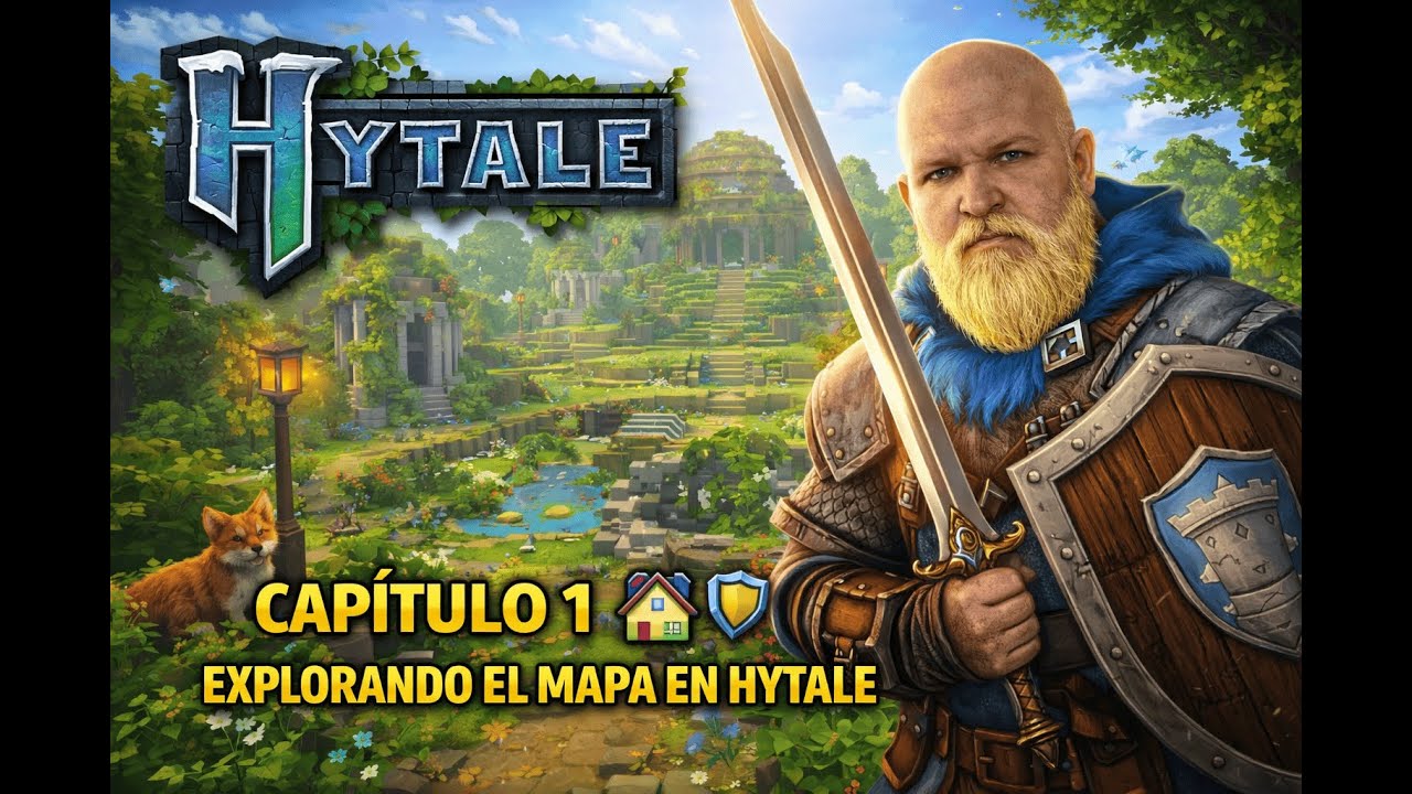 HYTALE Gameplay en Español | Capítulo 1 🏡🛡️ Explorando el Mapa