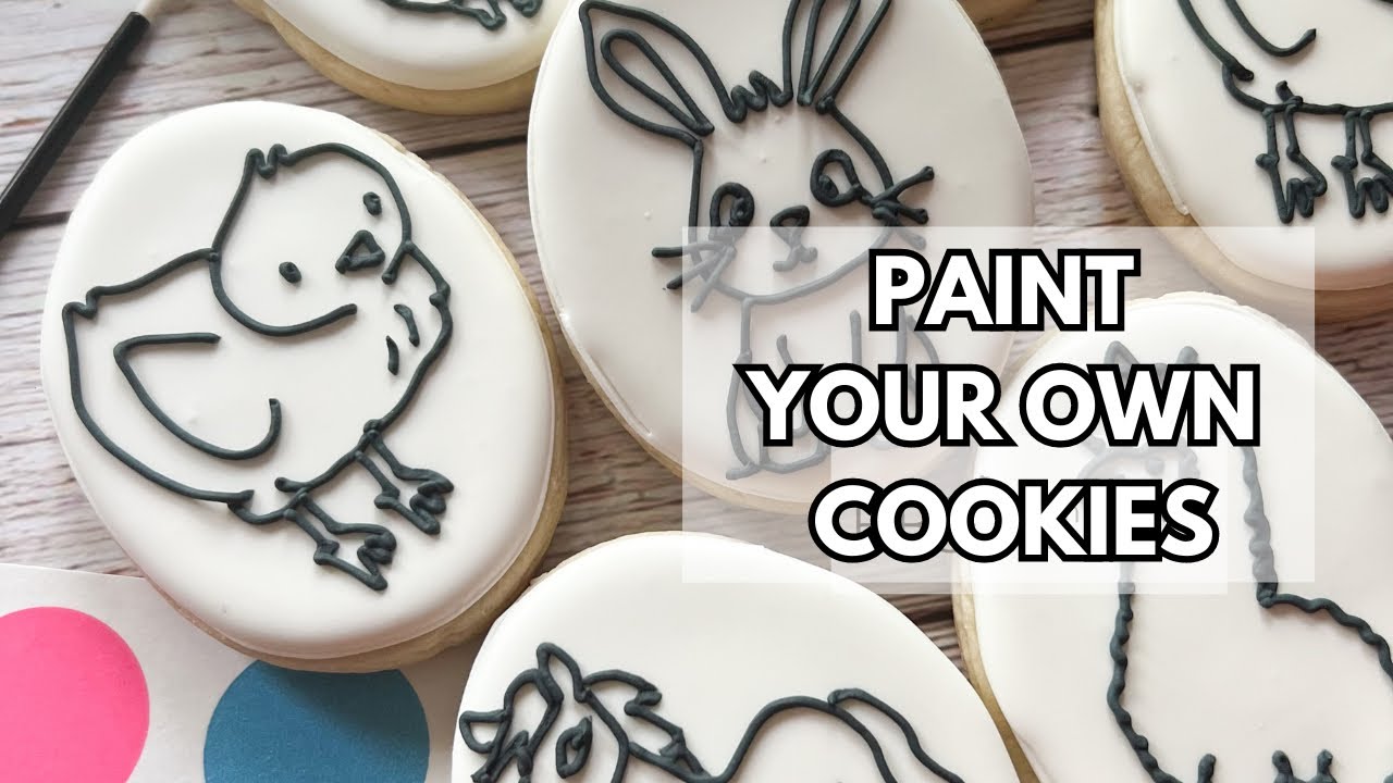 Easy Paint Your Own Sugar Cookies ~ Step-by-Step Sugar Cookie Tutorial