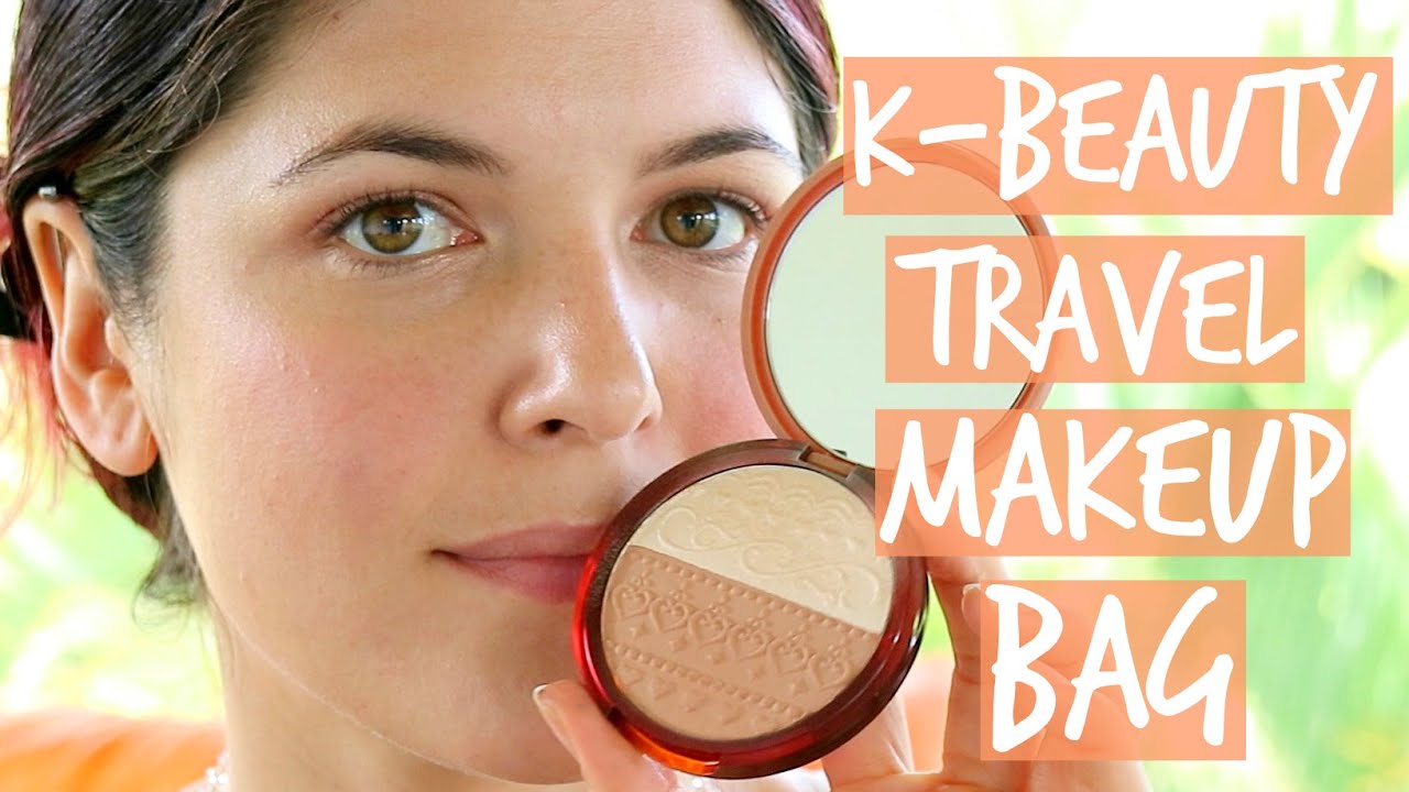 My K-Beauty Travel Makeup Bag 2015: Innisfree, Etude House, Hera, Laneige...