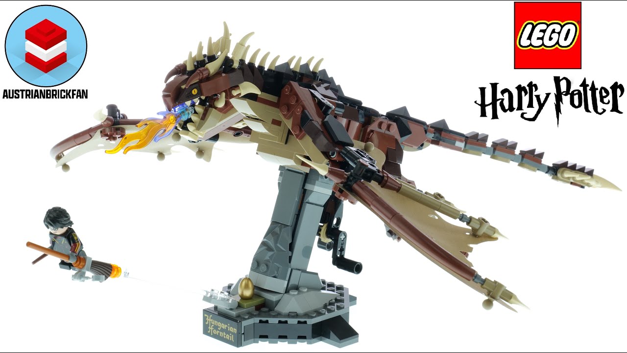 LEGO Harry Potter 76406 Hungarian Horntail Dragon Speed Build