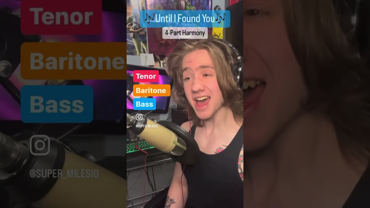 Until I Found You: 4-Part Harmony