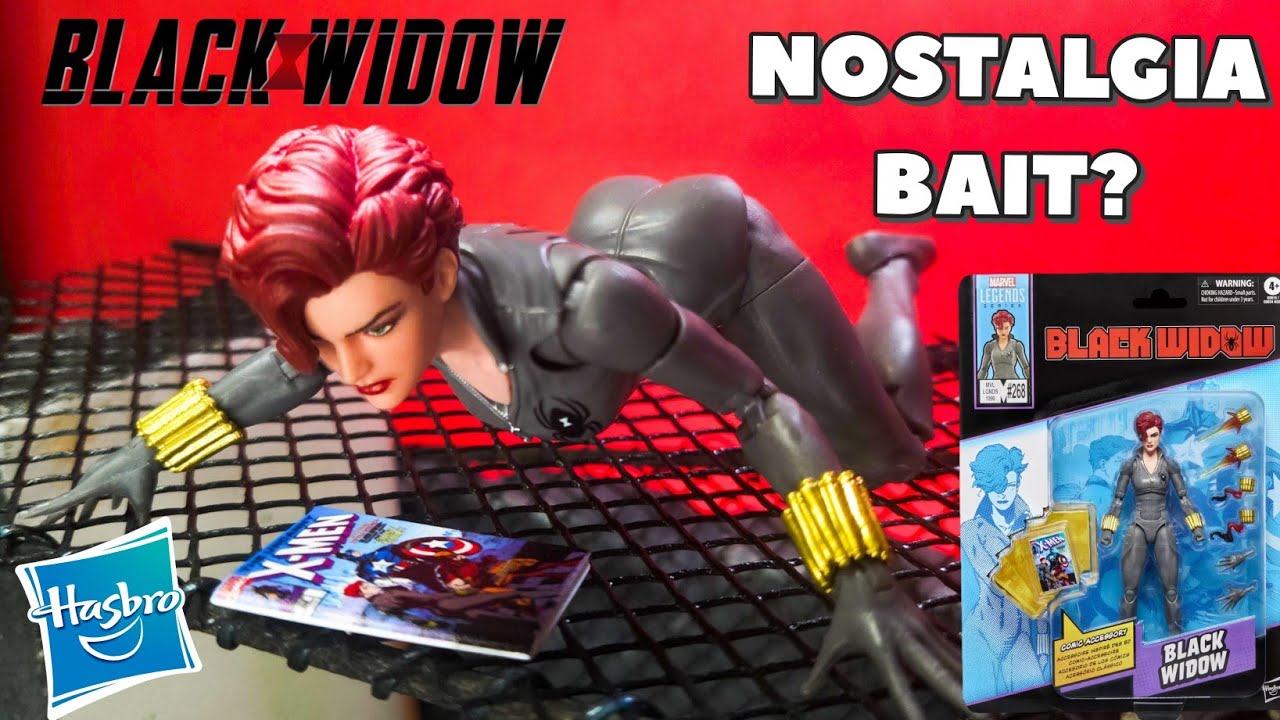 Обзор мини-комикса Marvel Legends «Чёрная Вдова» – ИДЕАЛЬНОЕ тело конца 80-х/90-х? Меняем головы ...