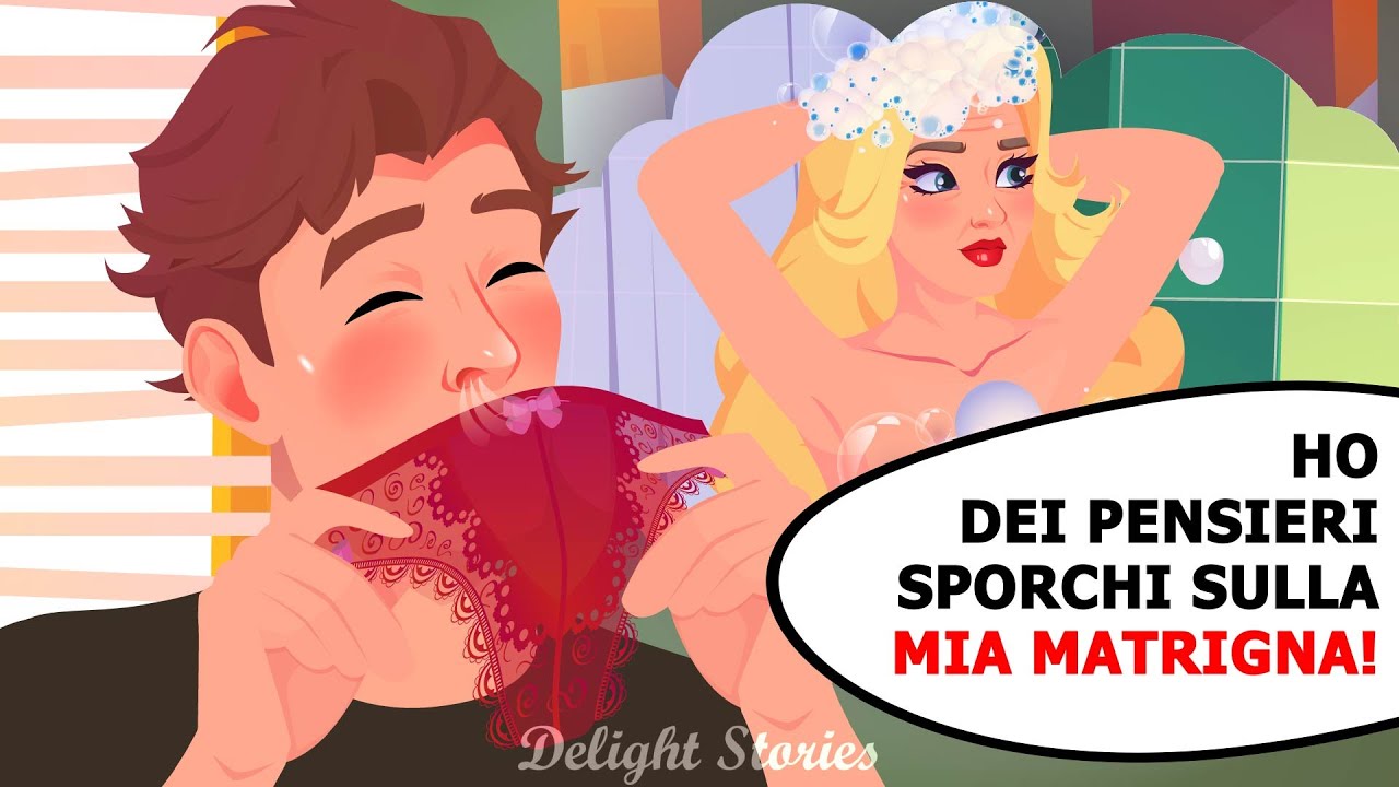 Ho rubato le mutandine usate della mia matrigna dopo che lei mi aveva rifiutato!