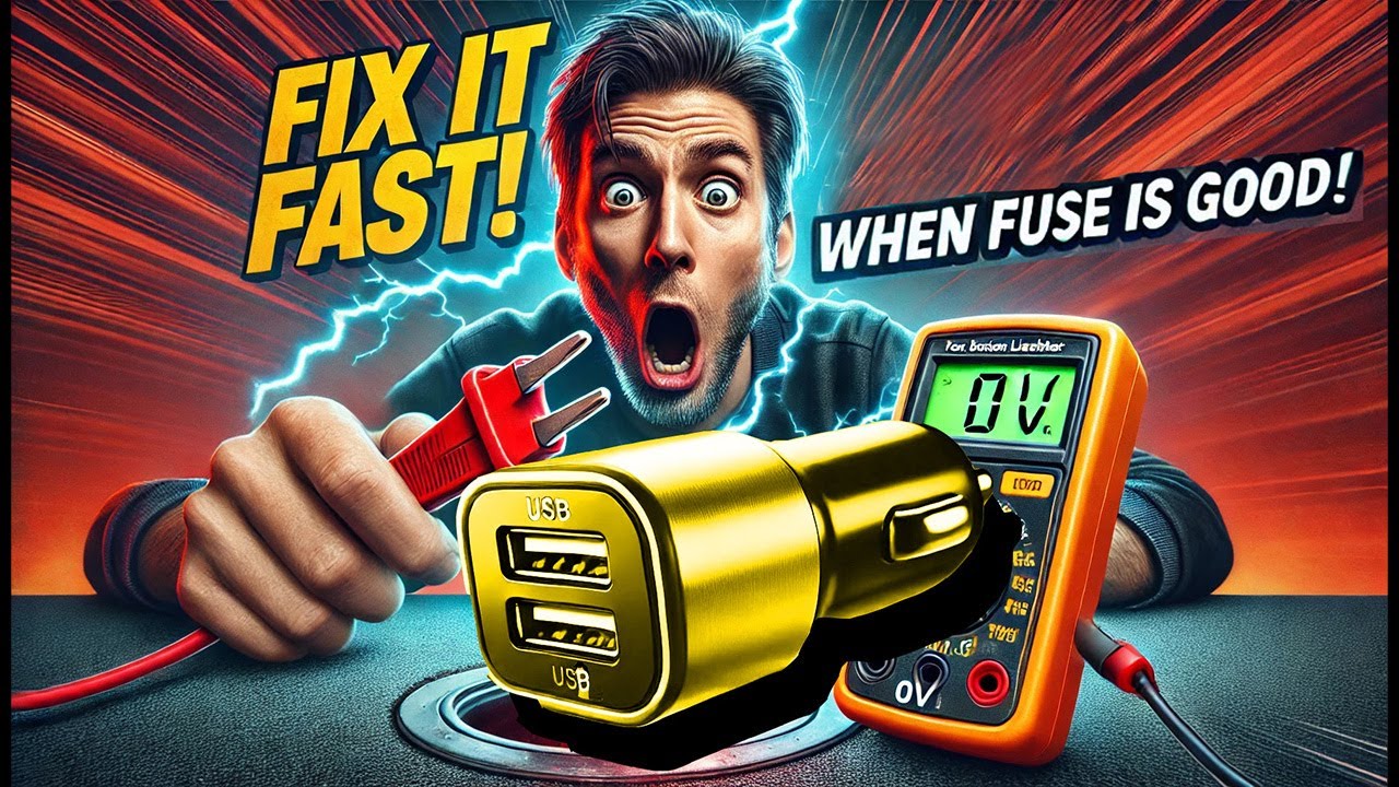 🚗 Не работает прикуриватель? ЛЁГКИЙ РЕМОНТ даже если предохранитель цел!
