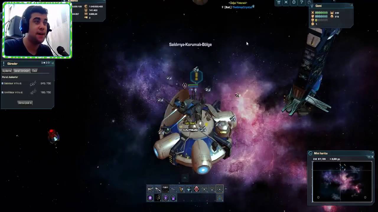 Darkorbit Citadel envanter dizme ve oyundaki oynayış rehberi