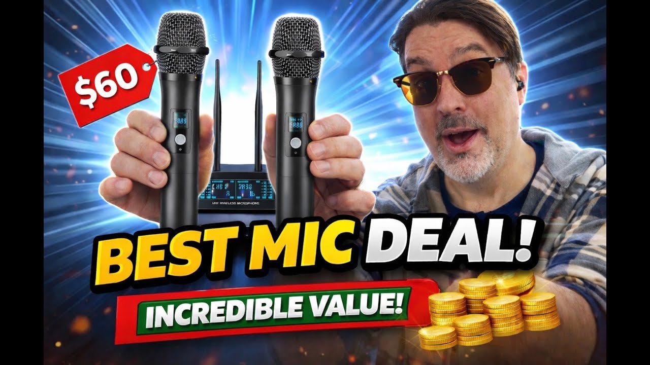$60 Wireless Mics That Actually Sound Great?! | LEKATO BKW-12 Review