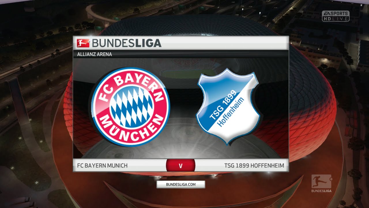 FIFA 16 - FC Bayern München vs. 1899 Hoffenheim @ Allianz Arena