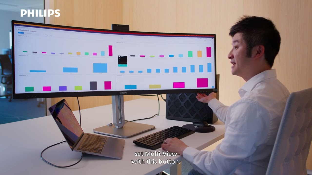 🖥️ Philips 49" UltraWide — Work Smarter, Switch Faster