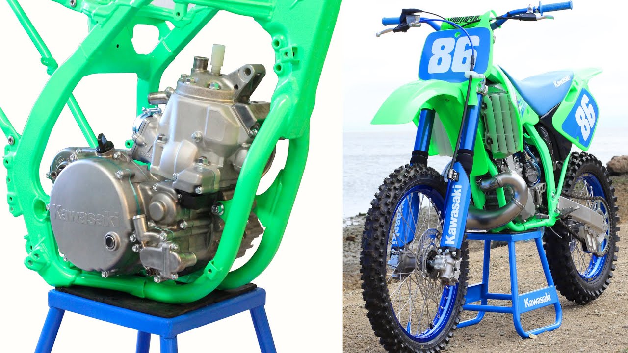 😎 Amazing 2-Stroke Engine Rebuild | 1995 KX250
