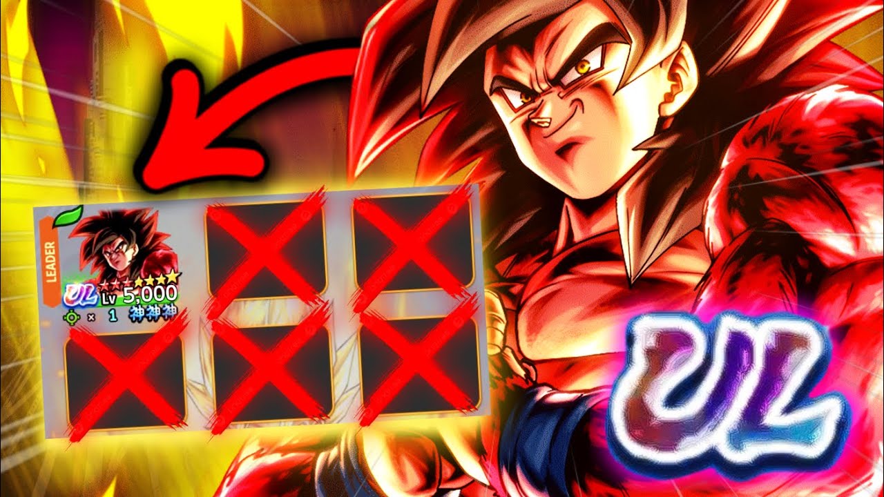 Can ULTRA SSJ4 Goku 1v3 ANYONE in PvP?? (Dragon Ball LEGENDS)