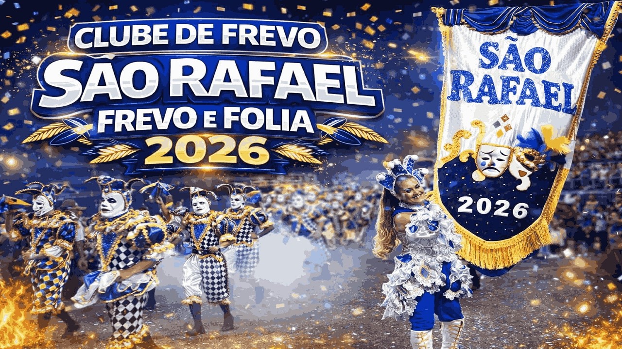 Clube de Frevo | São Rafael Frevo e Folia 2026 | Desfile Oficial  Carnaval Tradição de João Pessoa