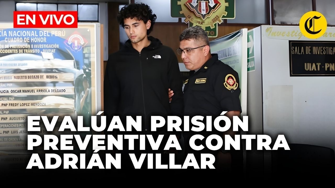 🔴 EN VIVO: PJ reanuda audiencia de pedido de prisión preventiva contra Adrián Villar | El Comercio