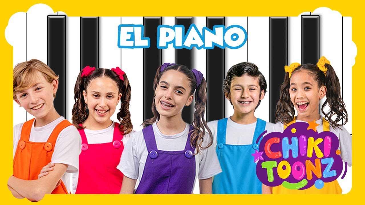 El Piano -  Chiki Toonz - Música Infantil #crianças #song #musicainfantil  #chikitoonz