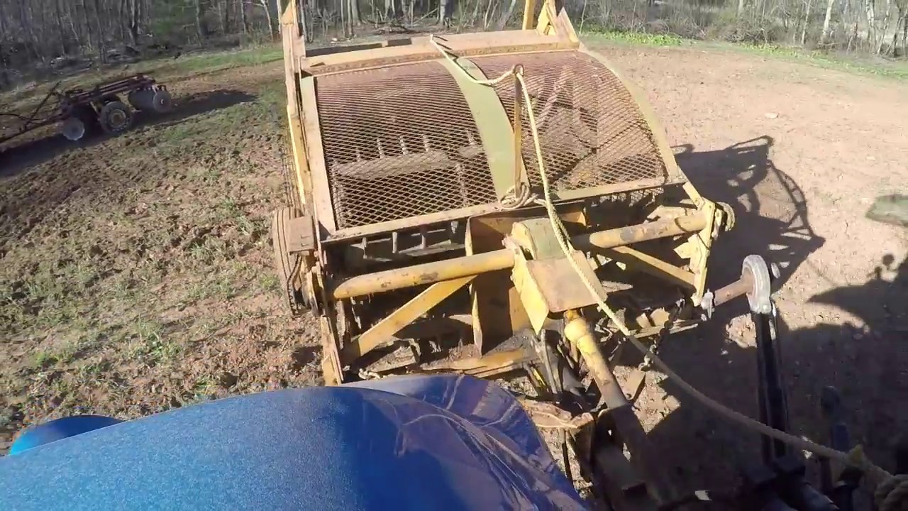 Взгляните на этот старый камнеподборщик! Хочу признаться в тракторе...