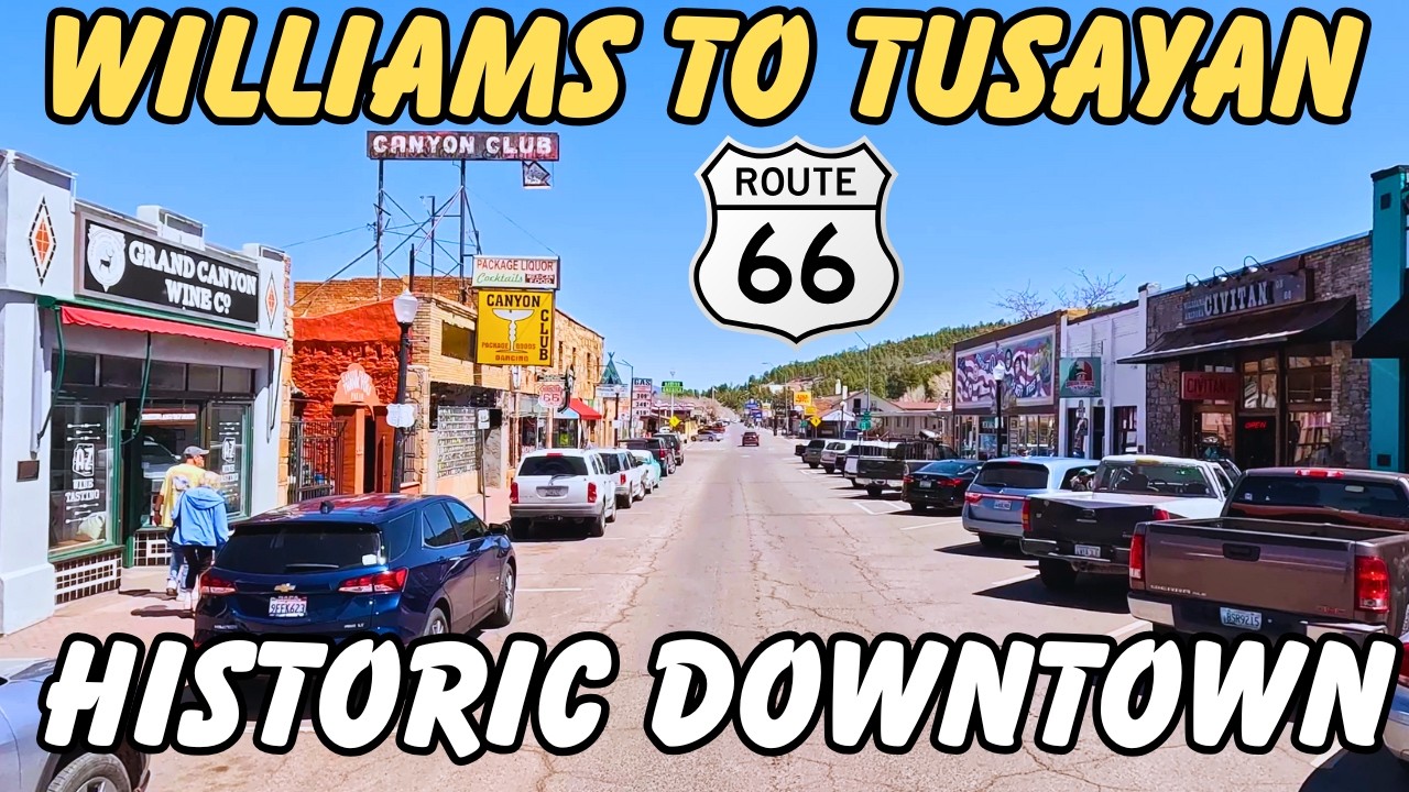 Grand Canyon Bound: Williams to Tusayan Scenic Drive