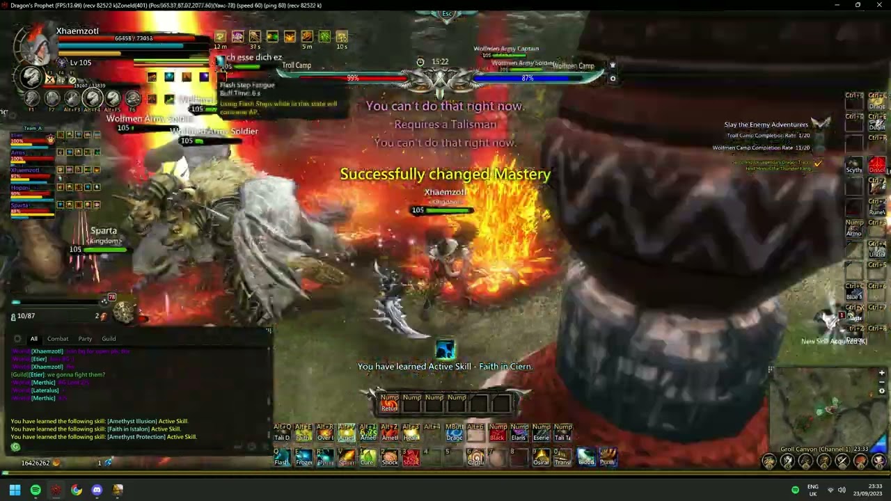 Dragon's prophet Nekrova: BG Kingdom vs Resurrection