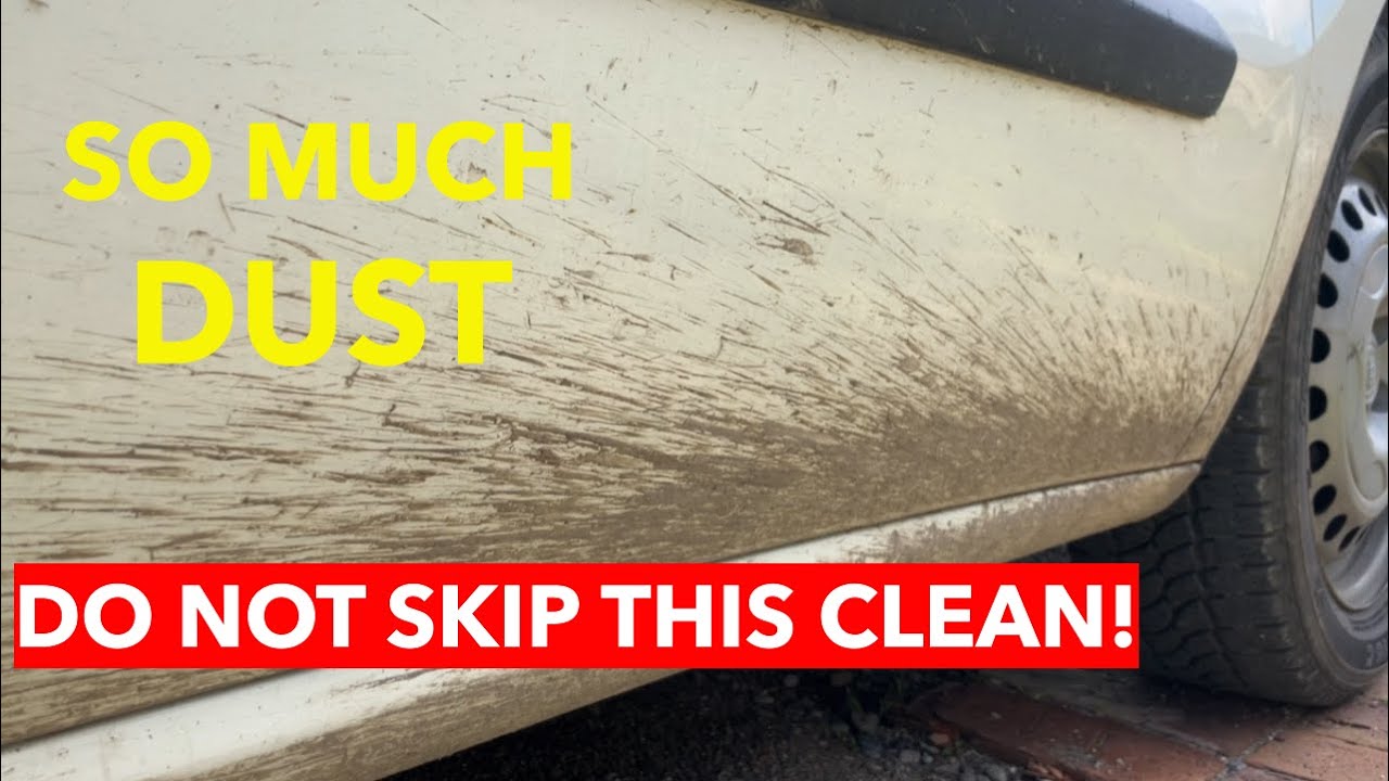 Satisfying Car Detailing - Dusty Fiat Doblo Transformation | ASMR