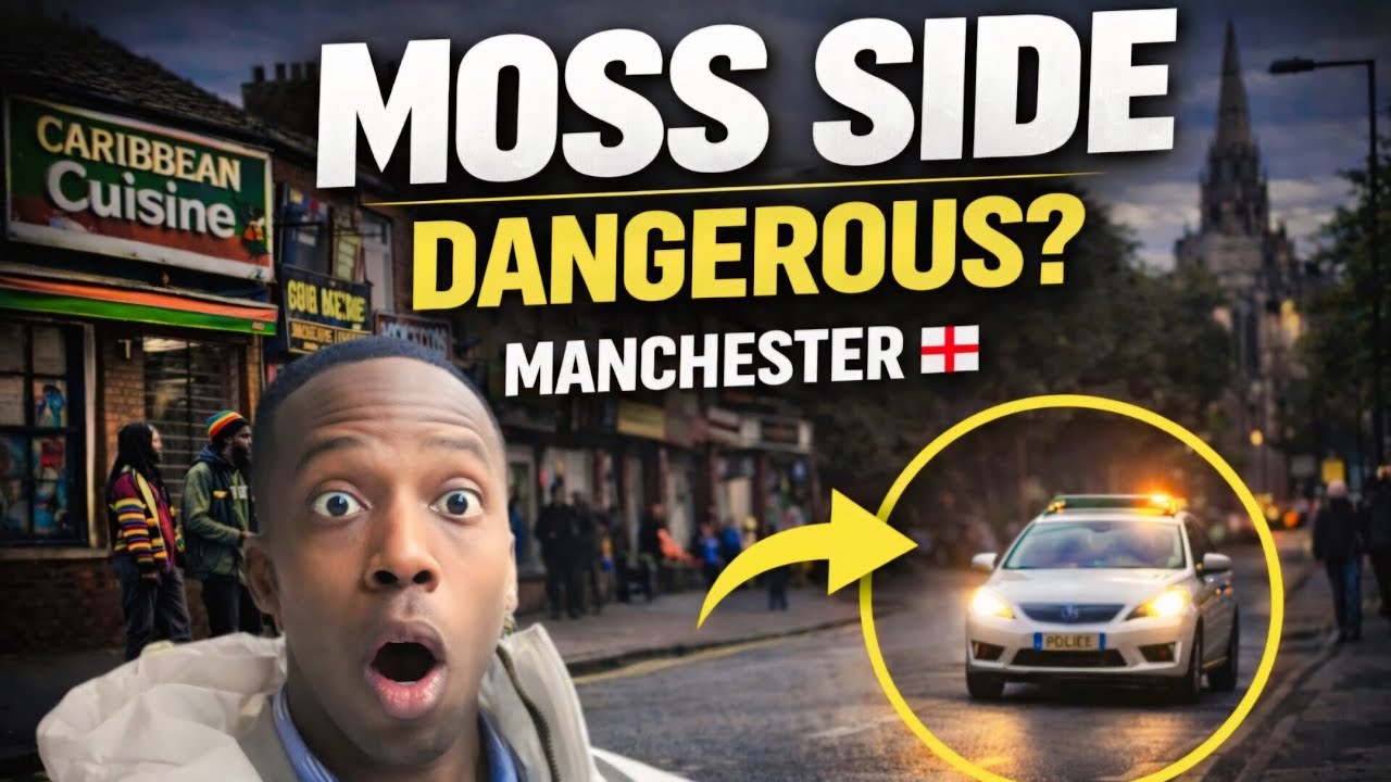 Inside Moss Side- Is Manchester's 🇬🇧 Most Infamous  Neighbourhood  Really Dangerous?