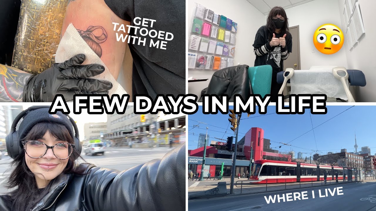 Getting a new tattoo, vintage shopping, exploring Toronto, & more | VLOG