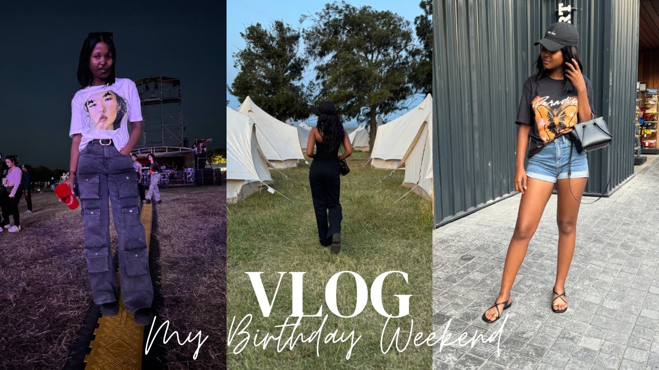 VLOG| MY BIRTHDAY WEEKEND| CLOTHING HAUL| ROCKING THE DAISIES| LIVING MY BEST 30's