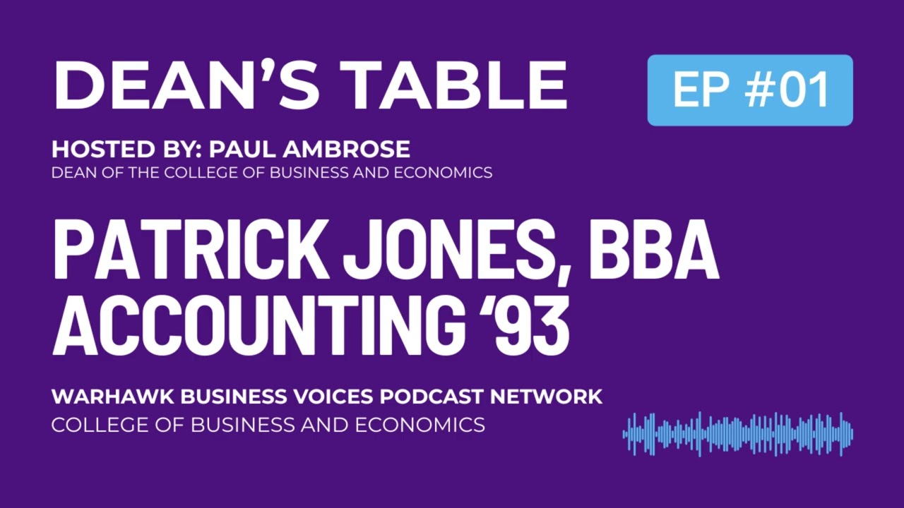 Episode 1 with Patrick Jones