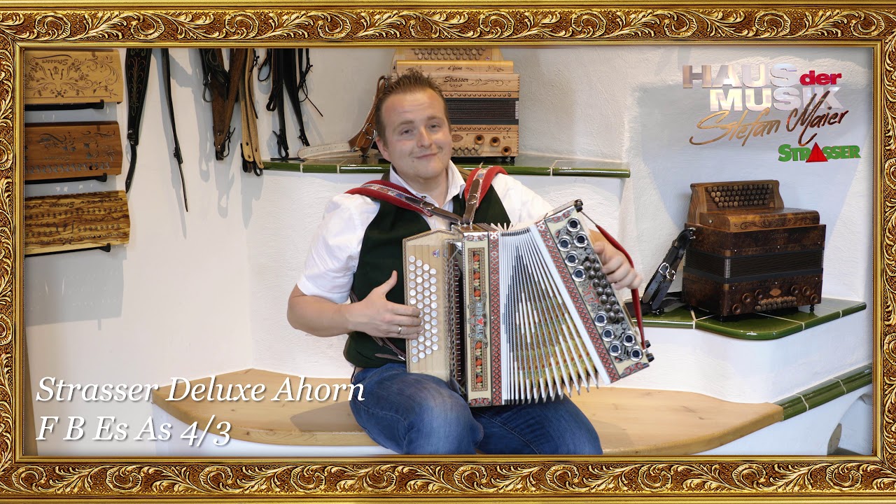 Strasser De luxe Ahorn F B EsxAs Haus der Musik Maier www.harmonika-quetschn.at