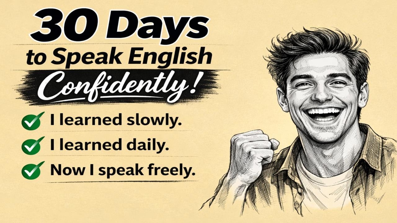 30 Days to Speak English Confidently | Daily English Listening Story