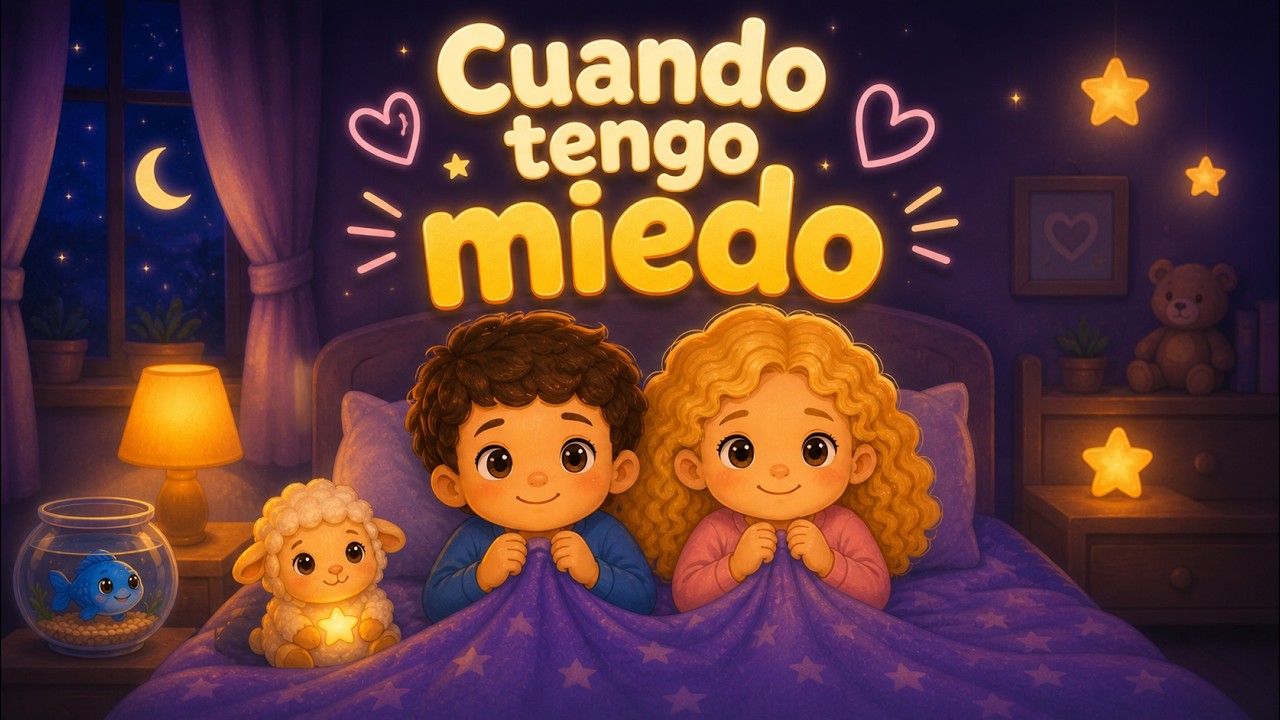 Jesús me cuida cuando tengo miedo 🙂 | Canción Cristiana para Niños