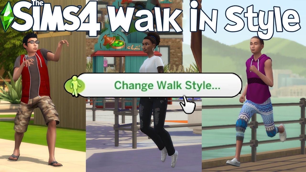 The Sims 4: I CREATED MY FIRST MOD! (Walk In Style Mod Showcase)