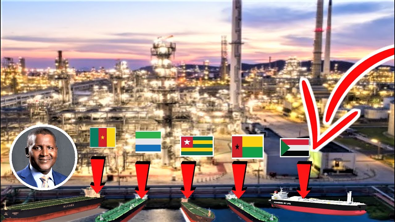 DANGOTE : OIL SHIPS TROOP INTO NIGERIA AS $20B DANGOTE REFINERY FINALLY STARTS FULL-SCALE PRODUCTION