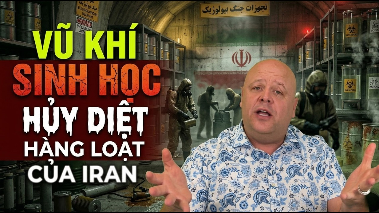 Vũ khí sinh học hủy diệt hàng loạt của Iran | Brandon Biggs
