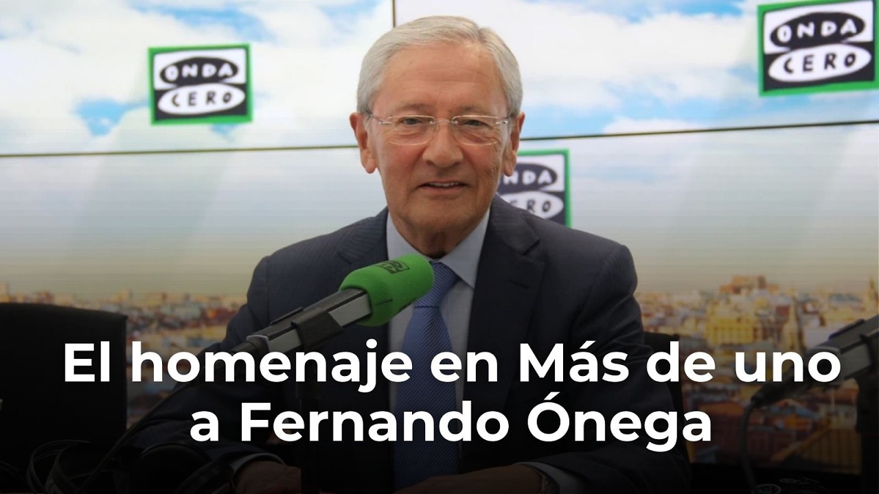 🔴 EN DIRECTO | El homenaje en Más de uno a Fernando Ónega