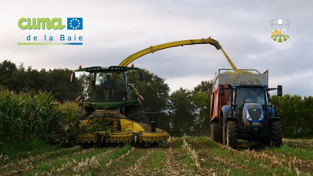 Ensilage 2020 🌽  John Deere 8400 / Cuma de la baie