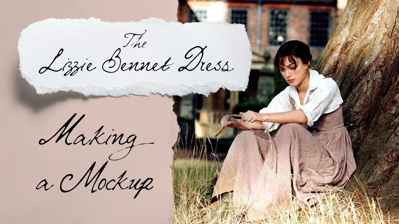 The Lizzie Bennet Dress Part 2: Making a Mockup (Ft. How not to Modify your Dress Form)