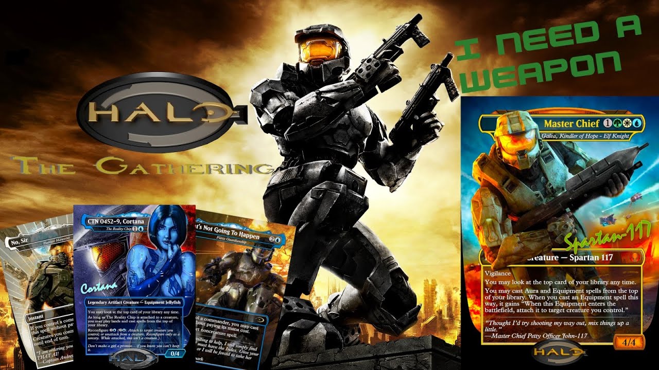 Halo: The Gathering | Galea, Kindler of Hope (Halo altered EDH deck)