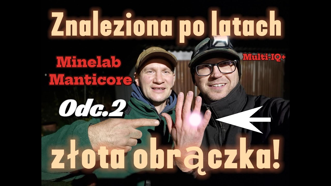 #Złota obrączka znaleziona po latach odc.2 #Minelab #Manticore #wykrywacz #metali w ogrodzie !!!!