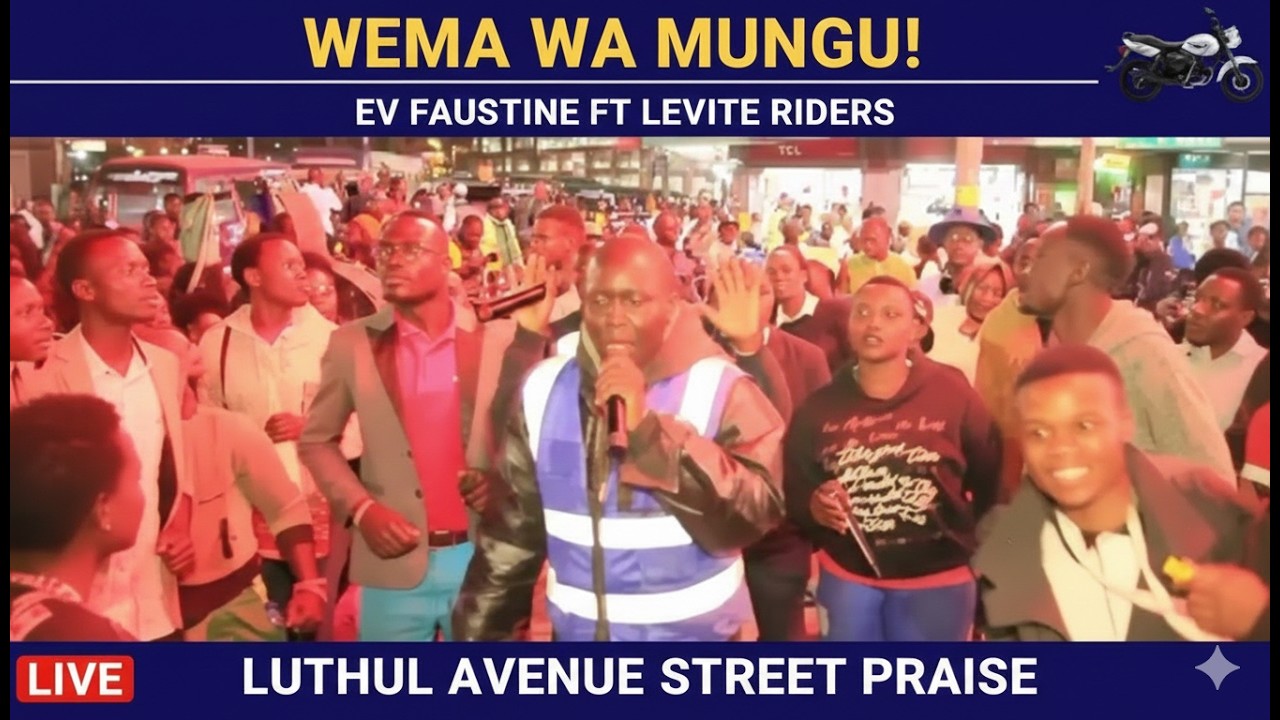 WEMA WA MUNGU! 🙌 Ev. Faustine Live at Luthuli Avenue | Powerful Street Praise 2026