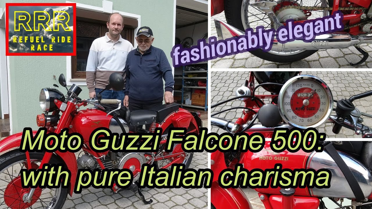 Moto Guzzi Falcone 500: with pure Italian charisma