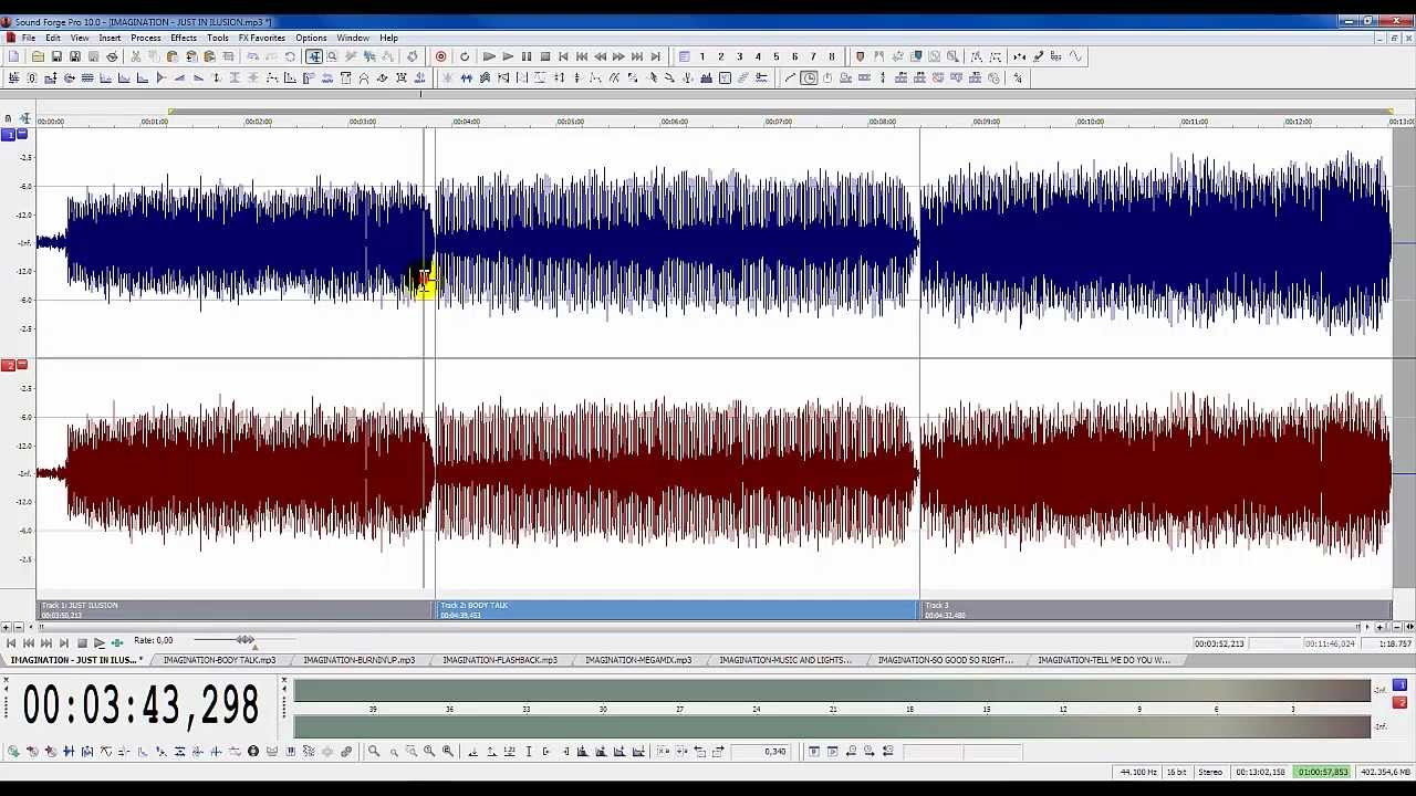 SOUND FORGE - COMO GRAVAR UM CD COM TRACKS SEPARADOS ATRAVÉS DO FORGE.