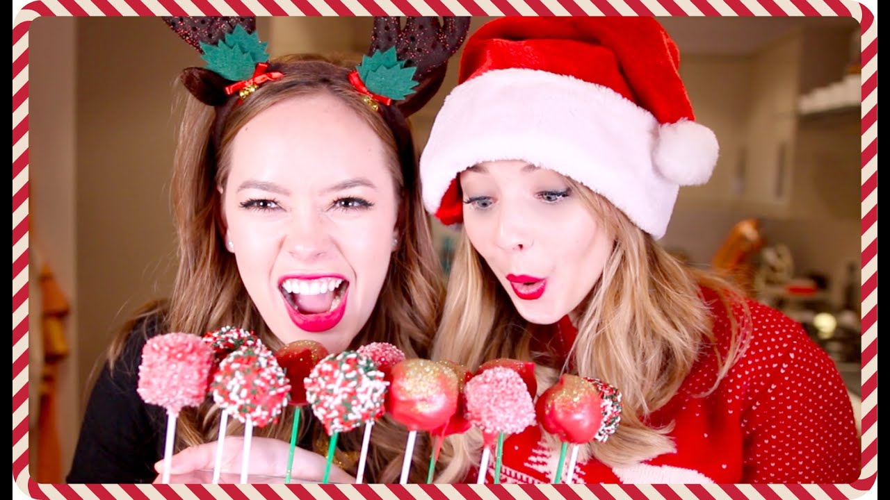 Christmas Cake Pops With Tanya | Zoella