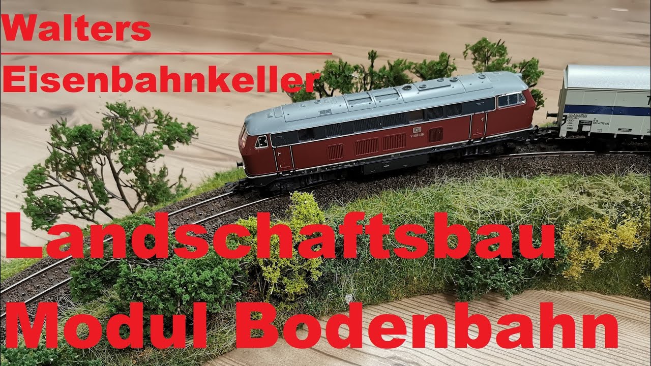 Landschaftsbau Kurven-Modul - Teil 1