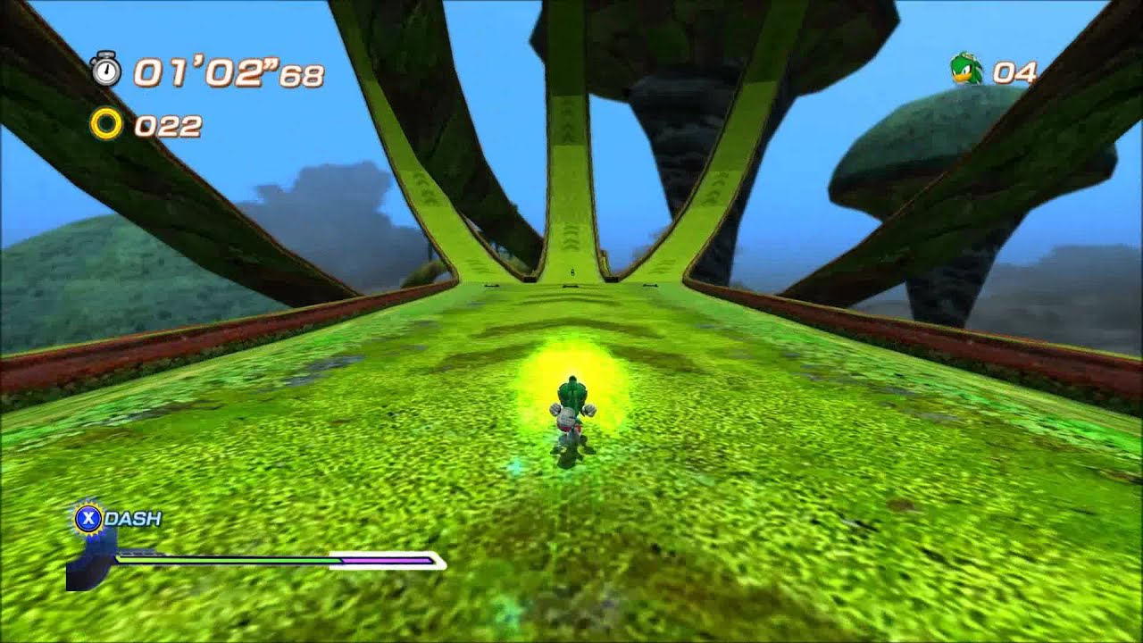 Sonic Generations Mod: Jet The Hawk In Frog Forest