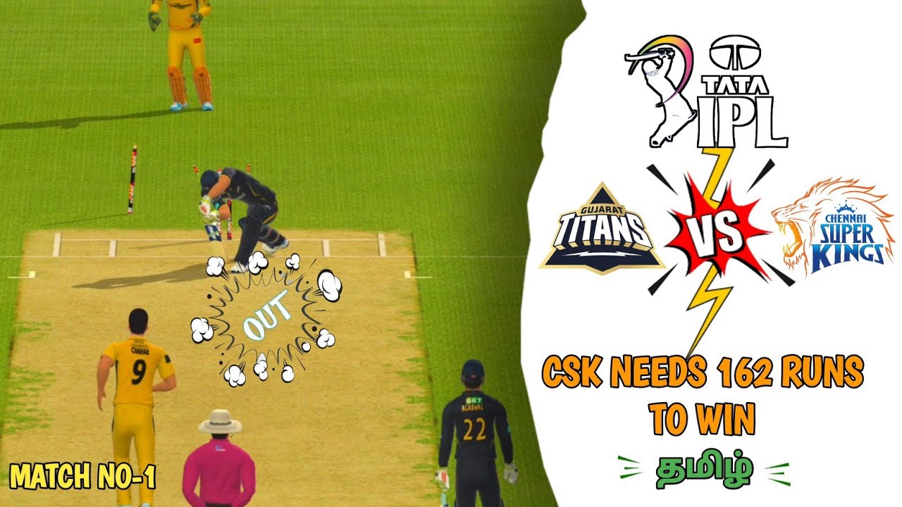 Match No:1//CSK [VS] GT – The Ultimate Battle...💥//Real Cricket 24...🏏//Gaming Shiva. 