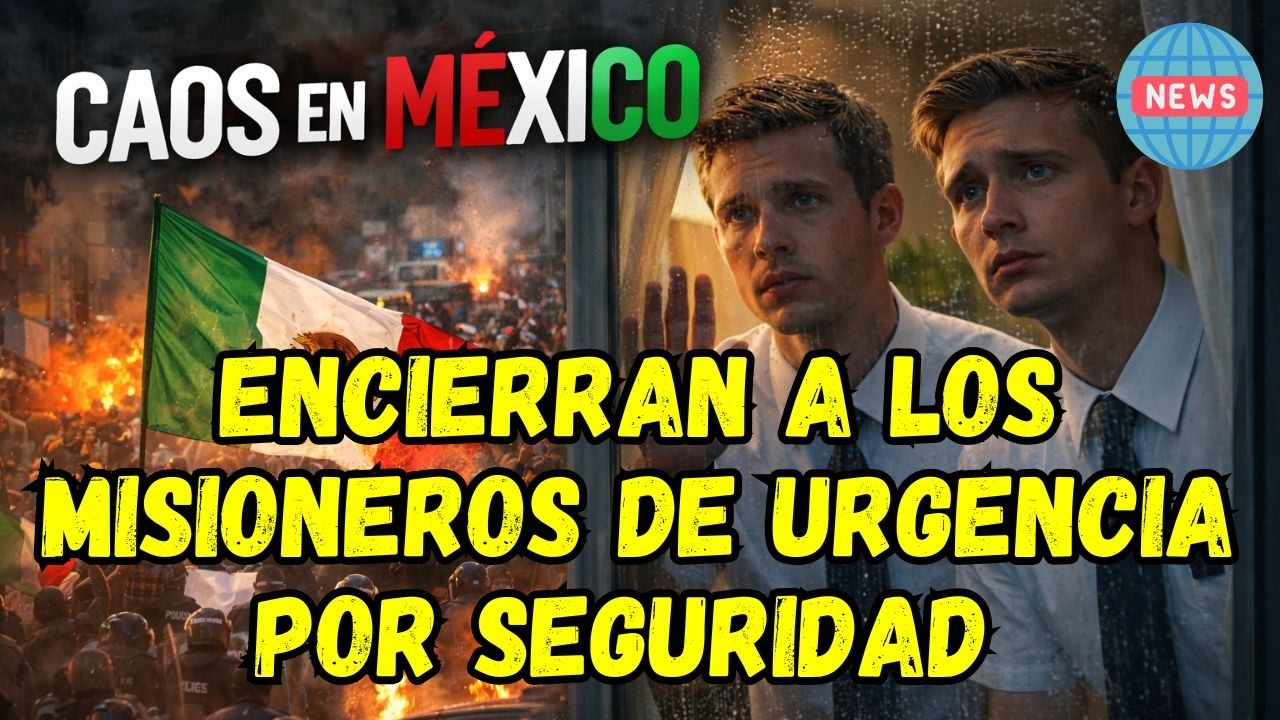 ENCIERRAN A LOS MISIONEROS EN M&Eacute;XICO POR INSEGURIDAD | CAOS TOTAL EN M&Eacute;XICO Y PELIGRO | NOTICIAS