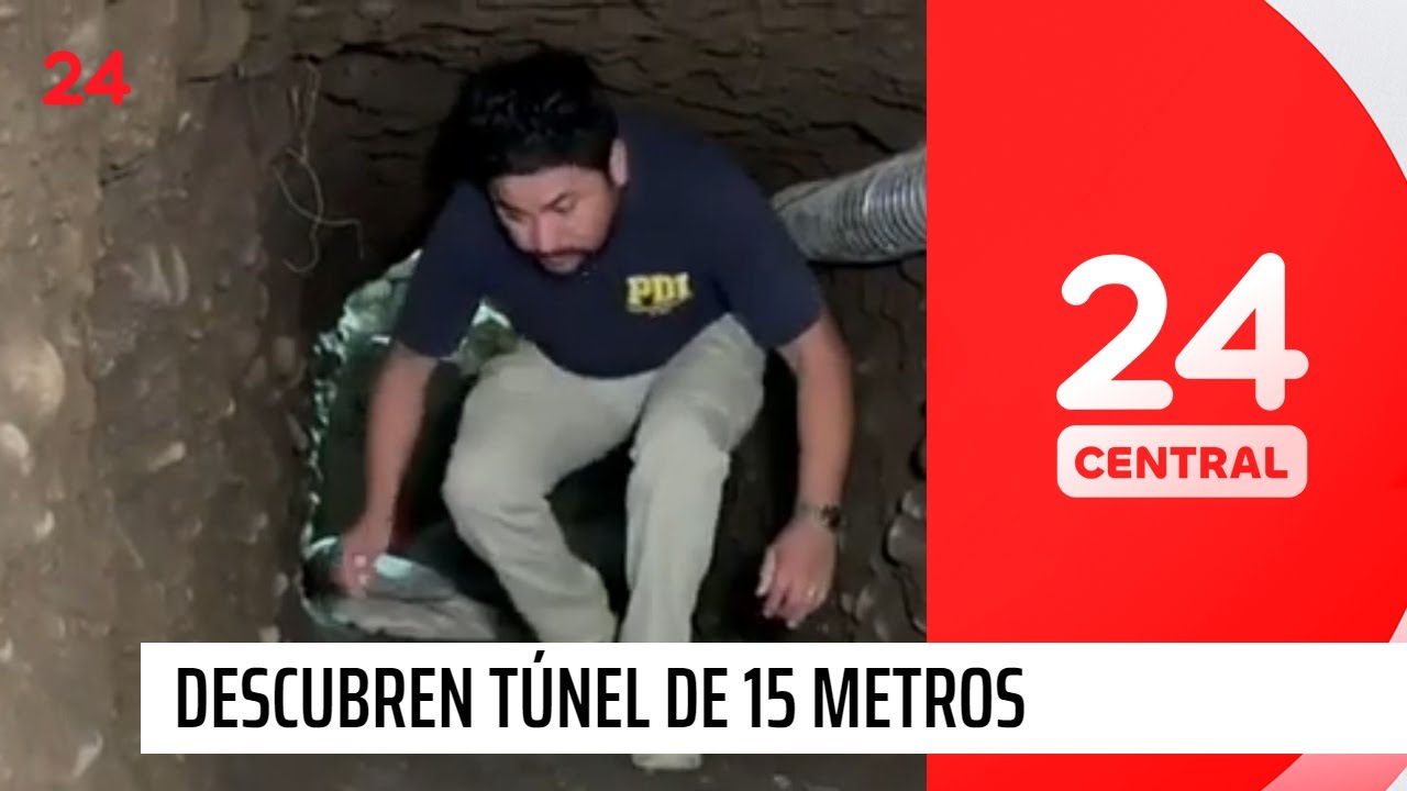 Descubren t&uacute;nel de 15 metros cerca de b&oacute;veda de dinero | 24 Horas TVN Chile