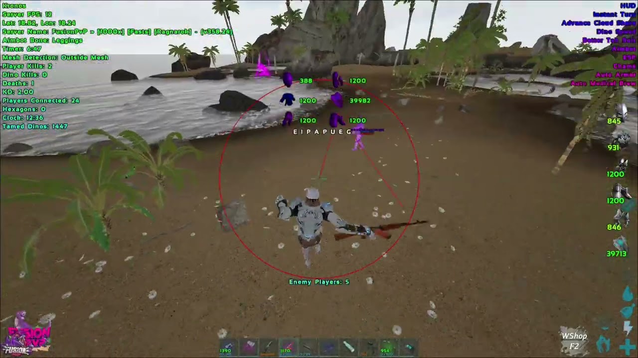 THE BEST ARK CHEAT? | Kronos ASE | 100% Undetected | Aimbot, ESP, Server Crasher